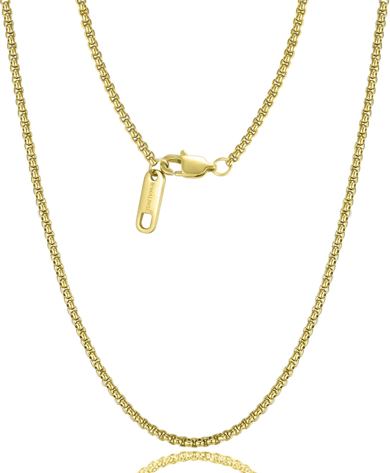 Malinsi Ketting Heren - Cuban Link 60cm - Compleet RVS 5mm