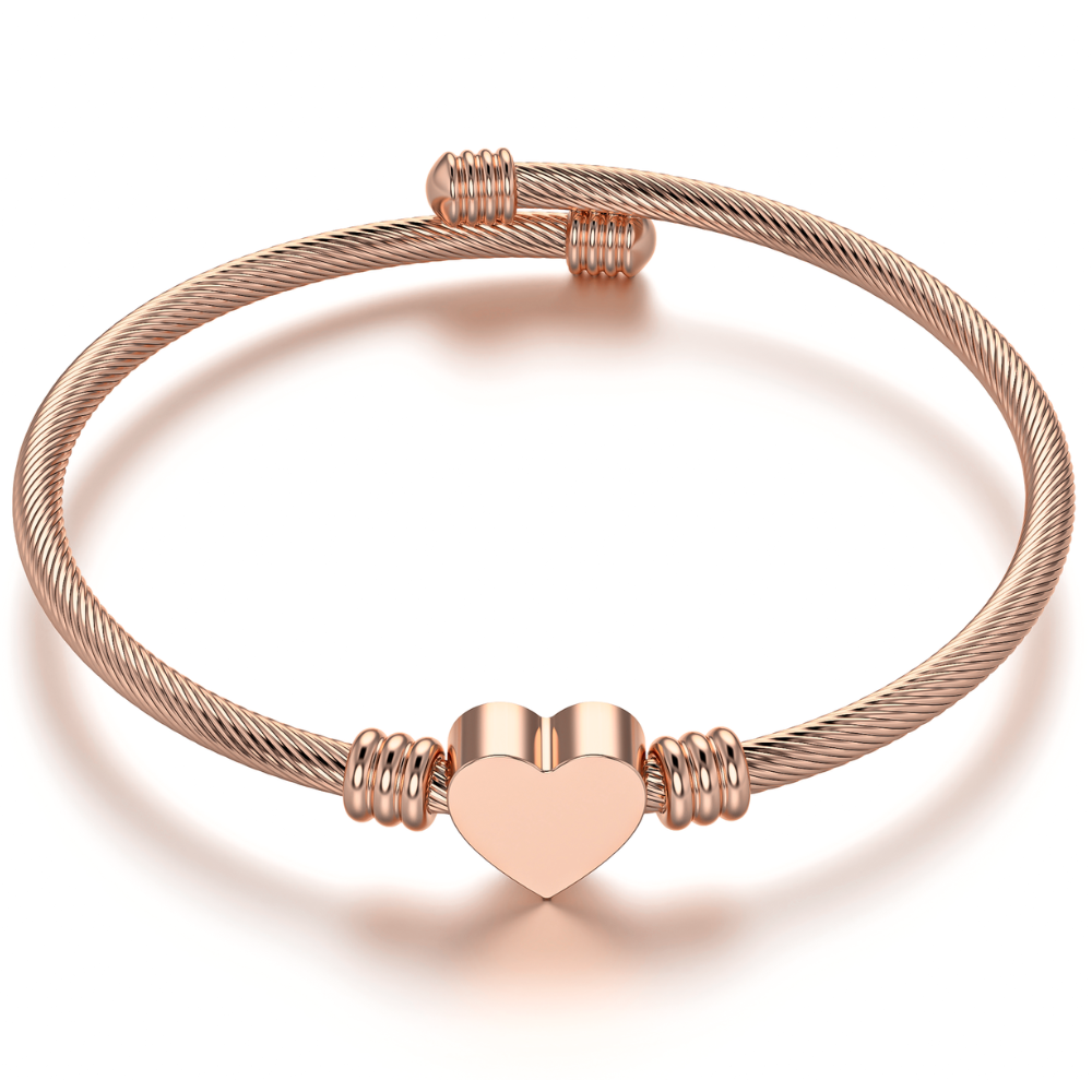 Hart Armband | Rose Goud