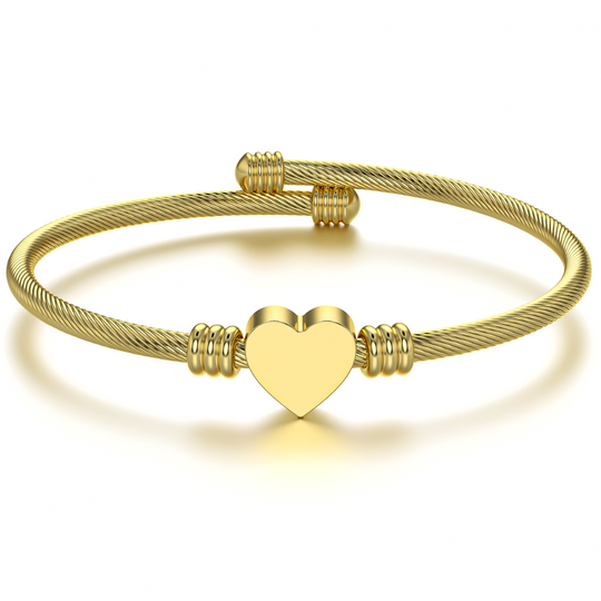 Hart Armband | Goud