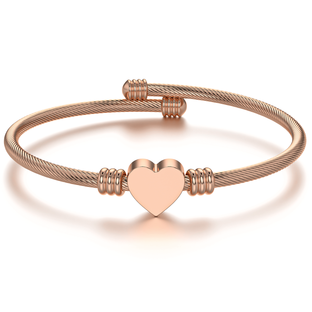 Hart Armband | Rose Goud