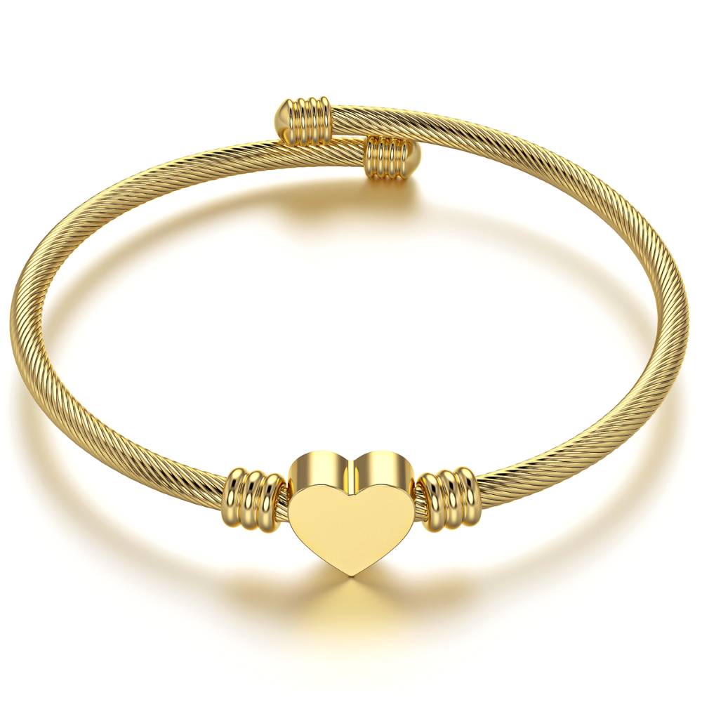 Hart Armband | Goud