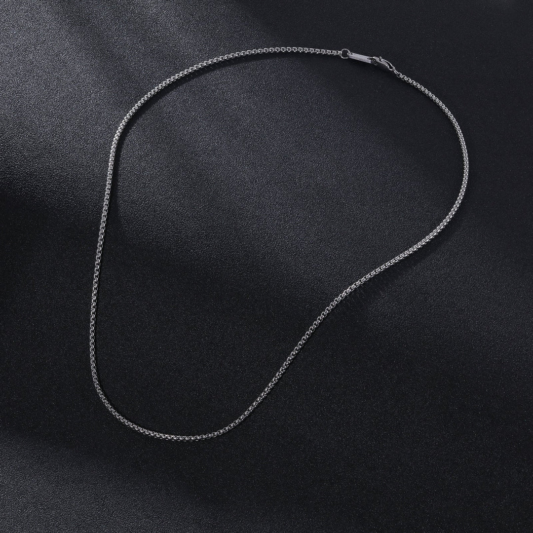 Anker Chain Ketting | Compleet RVS 60cm | Zilver