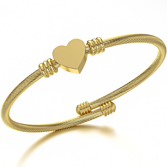 Hart Armband | Goud