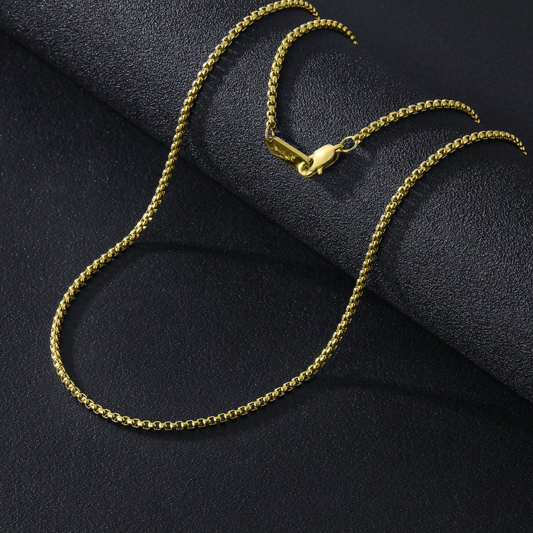 Anker Chain Ketting | Compleet RVS 60cm | Goud