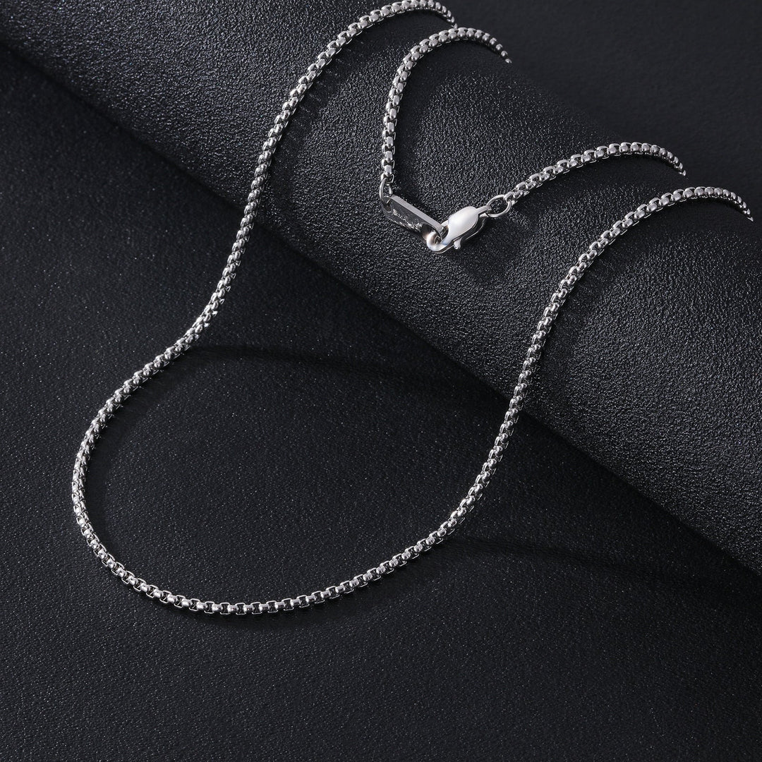 Anker Chain Ketting | Compleet RVS 60cm | Zilver