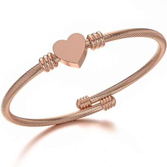 Hart Armband | Rose Goud