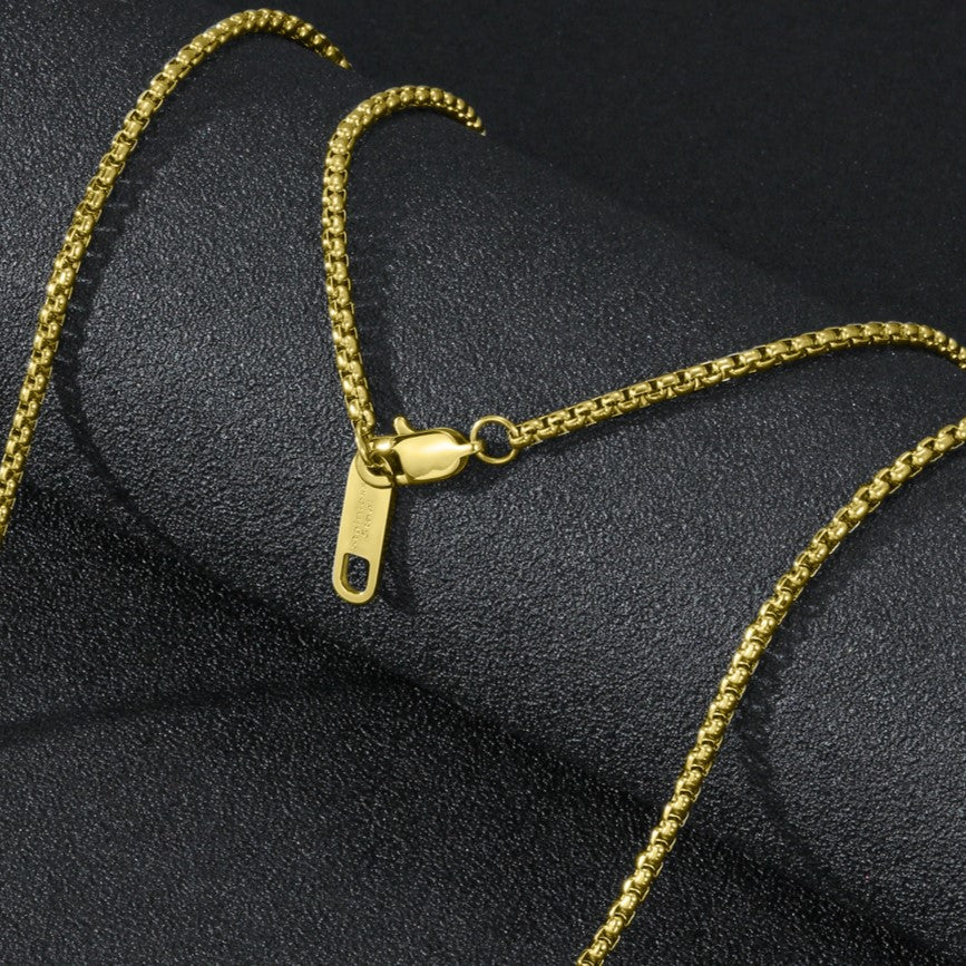 Anker Chain Ketting | Compleet RVS 60cm | Goud