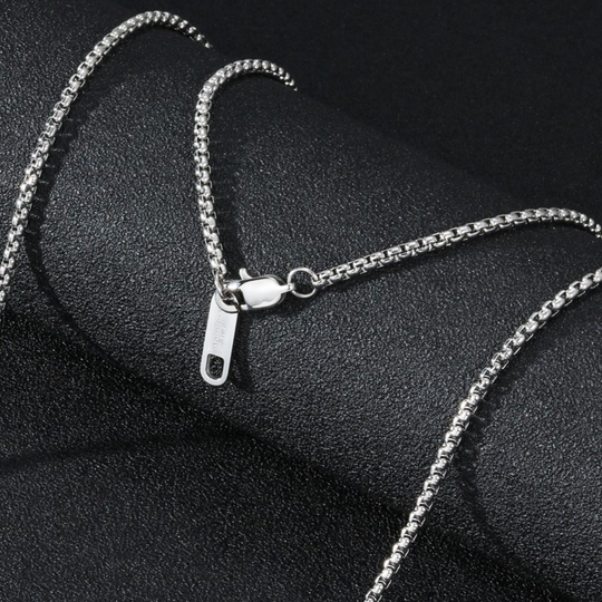 Anker Chain Ketting | Compleet RVS 60cm | Zilver