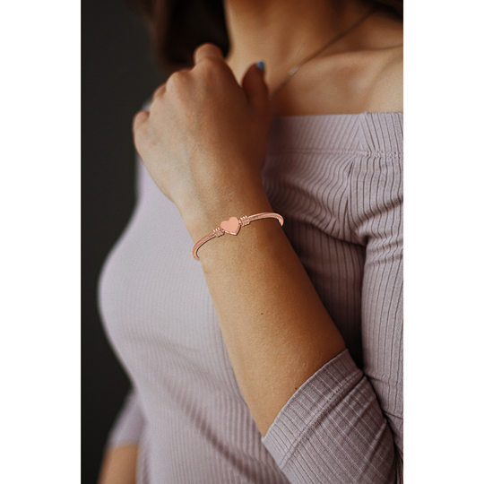 Hart Armband | Rose Goud