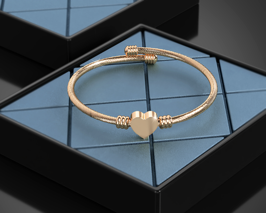 Hart Armband | Rose Goud