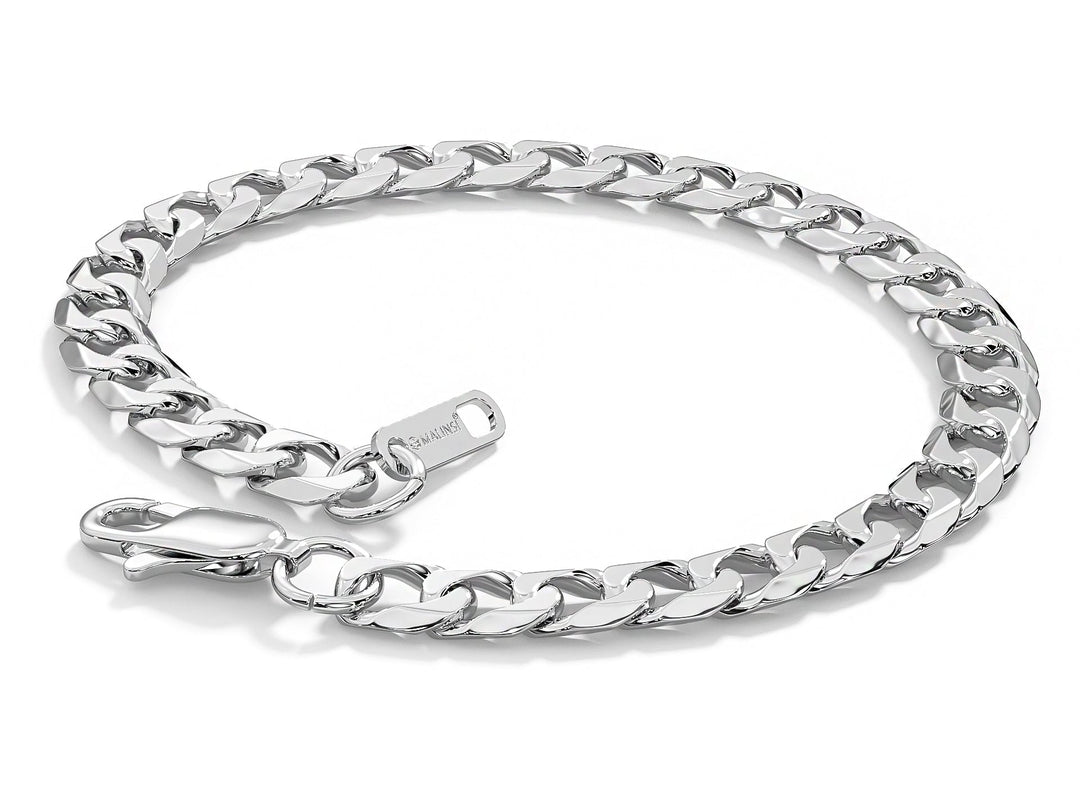 Cuban Link Armband | Compleet RVS 6mm | Zilver