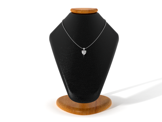 zilveren ketting dames met zirkonia steen | cadeauplek.nl