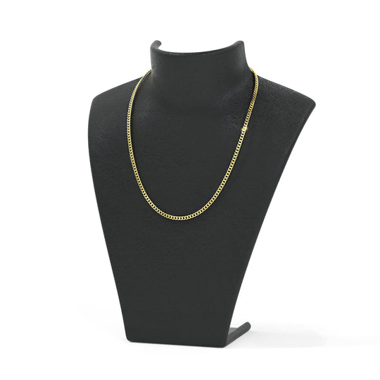 Cuban Link Ketting | Compleet RVS 60cm | Goud