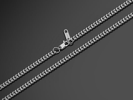 Cuban Link Ketting | Compleet RVS 60cm | Zilver